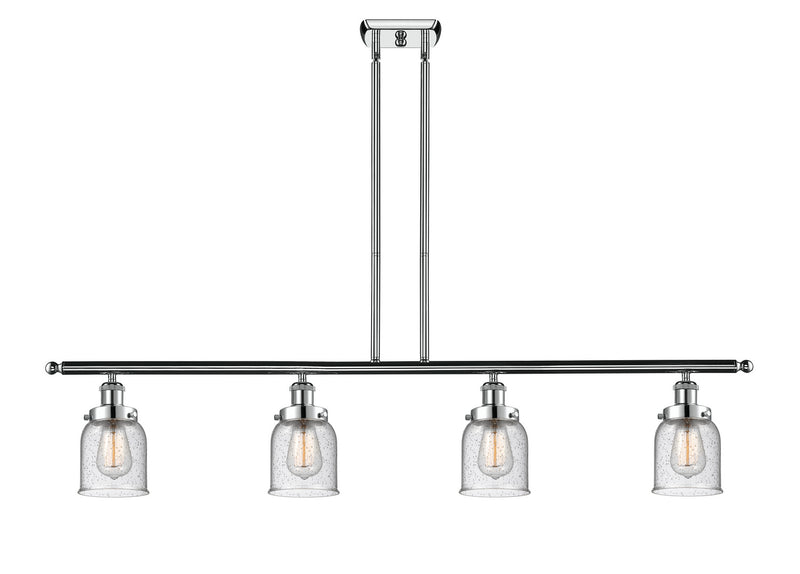 Innovations 916-4I-PC-G54 Four Light Island Pendant, Polished Chrome