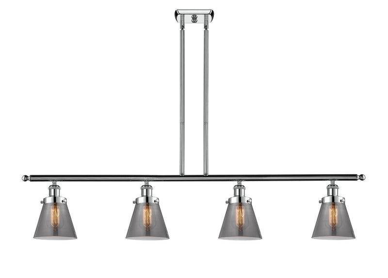 Innovations 916-4I-PC-G63-LED LED Island Pendant, Polished Chrome