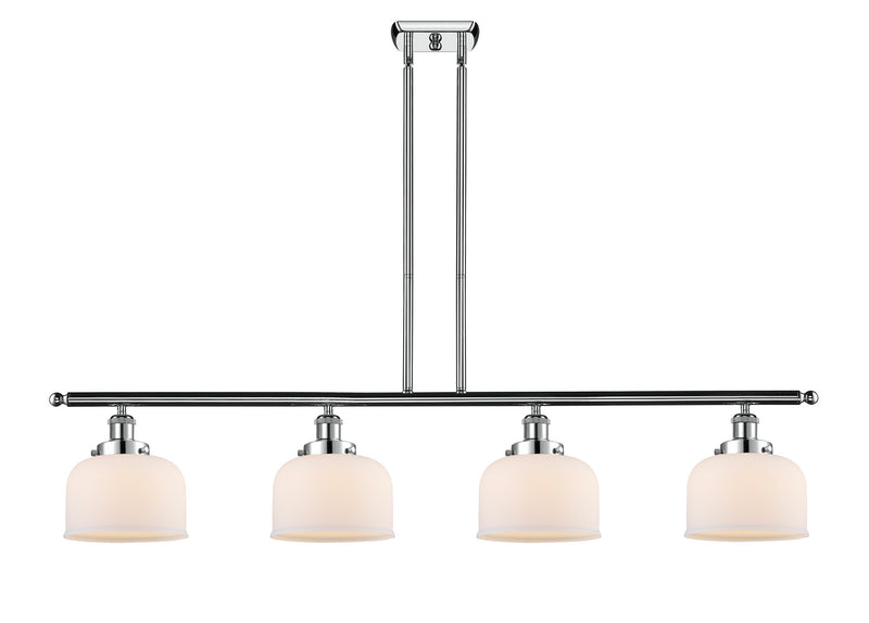 Innovations 916-4I-PC-G71 Four Light Island Pendant, Polished Chrome