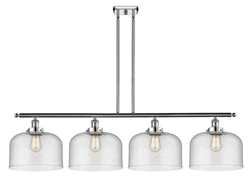 Innovations 916-4I-PC-G74-L-LED LED Island Pendant, Polished Chrome