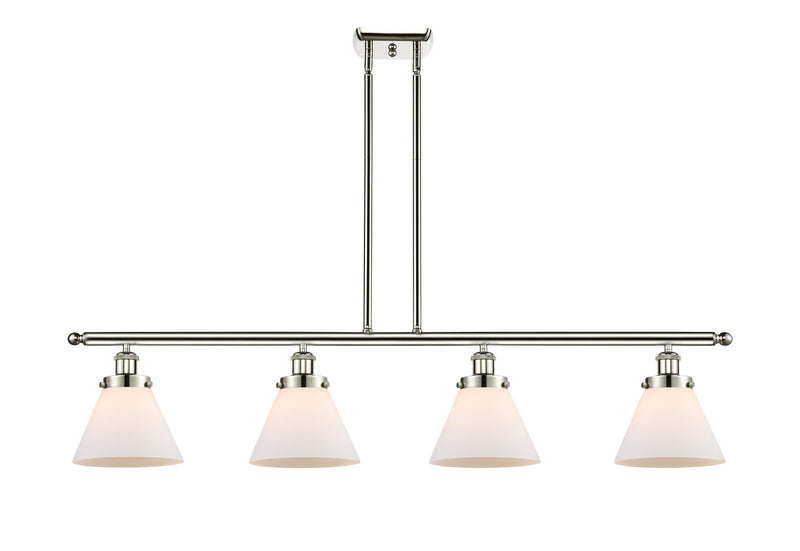Innovations 916-4I-PN-G41-LED LED Island Pendant, Polished Nickel