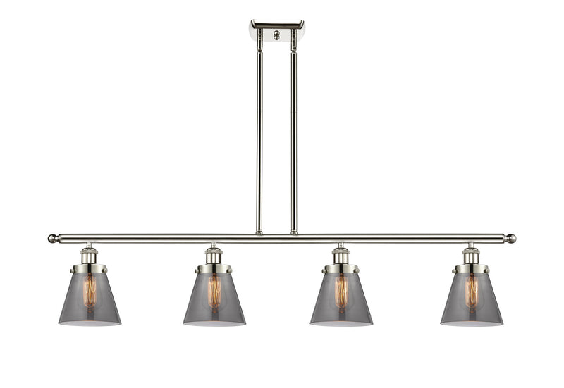 Innovations 916-4I-PN-G63-LED LED Island Pendant, Polished Nickel