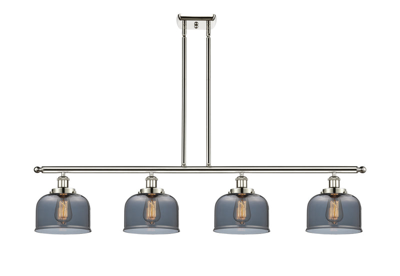 Innovations 916-4I-PN-G73-LED LED Island Pendant, Polished Nickel