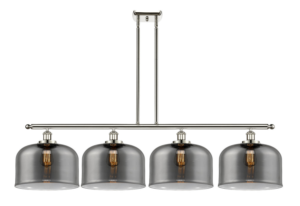Innovations 916-4I-PN-G73-L-LED LED Island Pendant, Polished Nickel