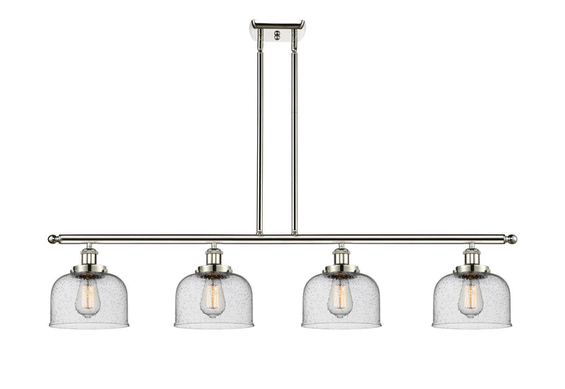Innovations 916-4I-PN-G74-LED LED Island Pendant, Polished Nickel