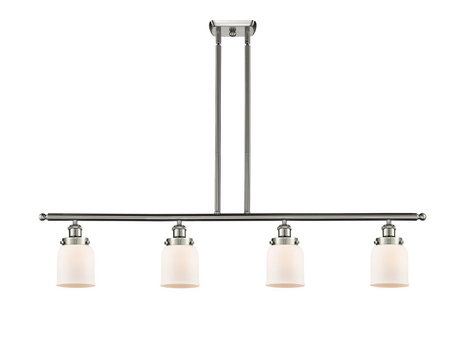 Innovations 916-4I-SN-G51 Four Light Island Pendant, Brushed Satin Nickel