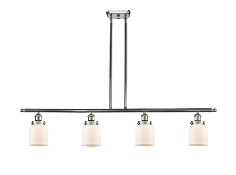 Innovations 916-4I-SN-G51-LED LED Island Pendant, Brushed Satin Nickel