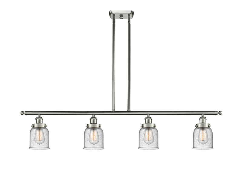Innovations 916-4I-SN-G54 Four Light Island Pendant, Brushed Satin Nickel