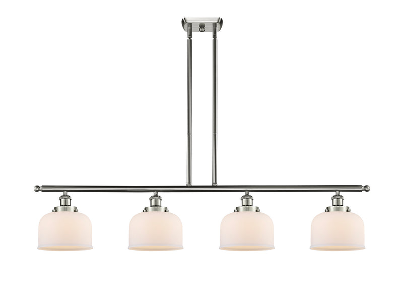 Innovations 916-4I-SN-G71 Four Light Island Pendant, Brushed Satin Nickel