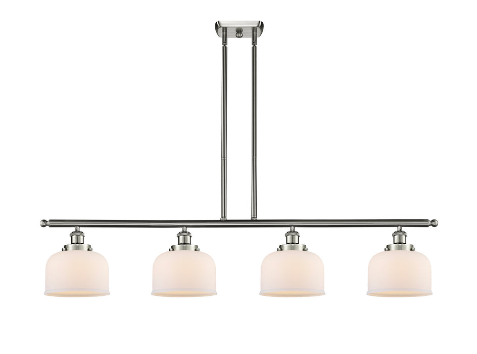 Innovations 916-4I-SN-G71 Four Light Island Pendant, Brushed Satin Nickel