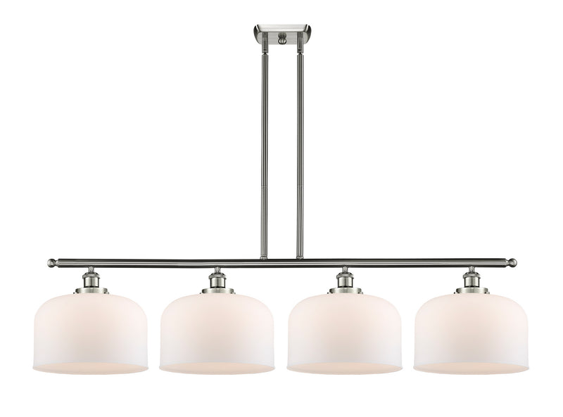 Innovations 916-4I-SN-G71-L Four Light Island Pendant, Brushed Satin Nickel
