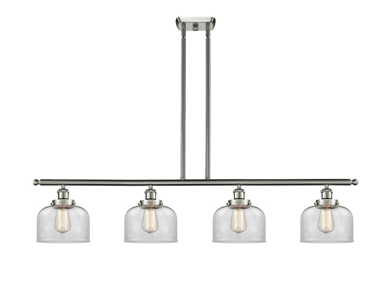 Innovations 916-4I-SN-G72-LED LED Island Pendant, Brushed Satin Nickel