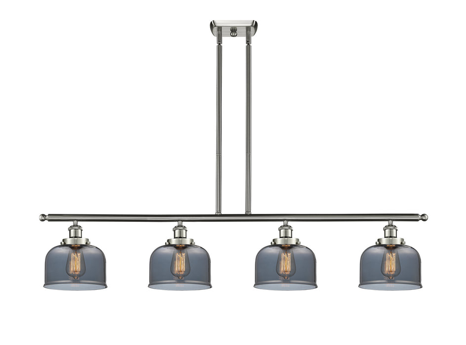 Innovations 916-4I-SN-G73-LED LED Island Pendant, Brushed Satin Nickel