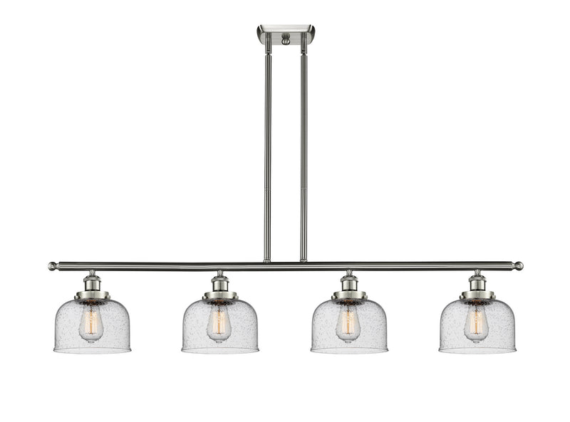 Innovations 916-4I-SN-G74-LED LED Island Pendant, Brushed Satin Nickel