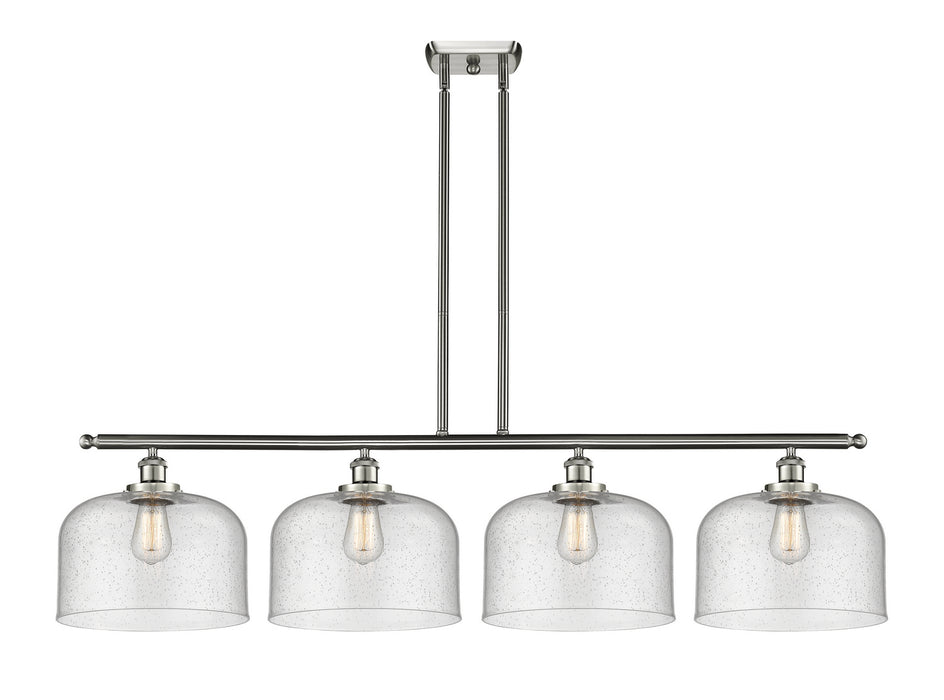 Innovations 916-4I-SN-G74-L-LED LED Island Pendant, Brushed Satin Nickel