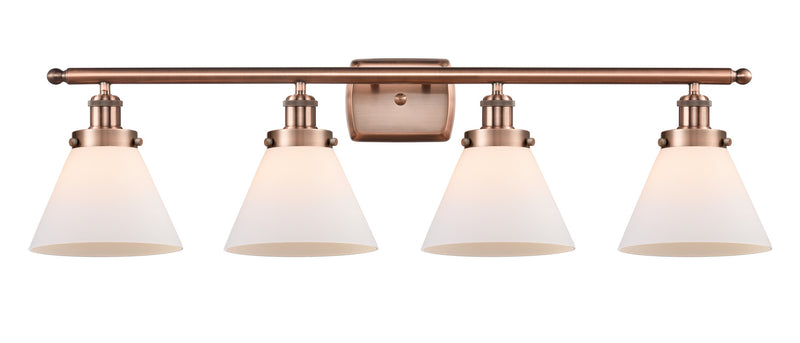 Innovations 916-4W-AC-G41-LED LED Bath Vanity, Antique Copper