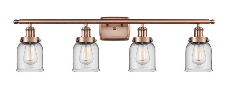 Innovations 916-4W-AC-G52-LED LED Bath Vanity, Antique Copper