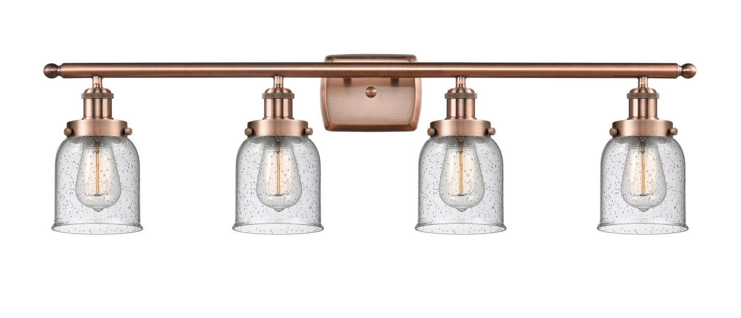 Innovations 916-4W-AC-G54-LED LED Bath Vanity, Antique Copper