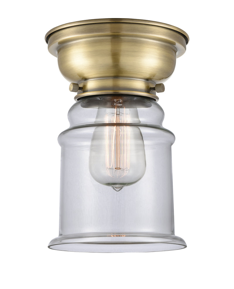 Innovations 623-1F-AB-G182-LED LED Flush Mount, Antique Brass