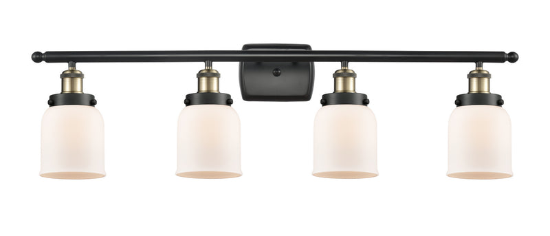 Innovations 916-4W-BAB-G51 Four Light Bath Vanity, Black Antique Brass