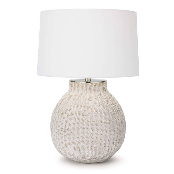 Regina Andrew 13-1414 One Light Table Lamp, White