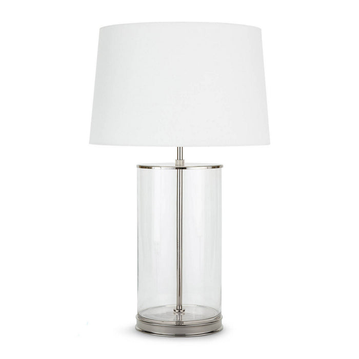Regina Andrew 13-1438PN One Light Table Lamp, Clear