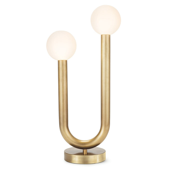 Regina Andrew 13-1487NB LED Table Lamp, Natural Brass