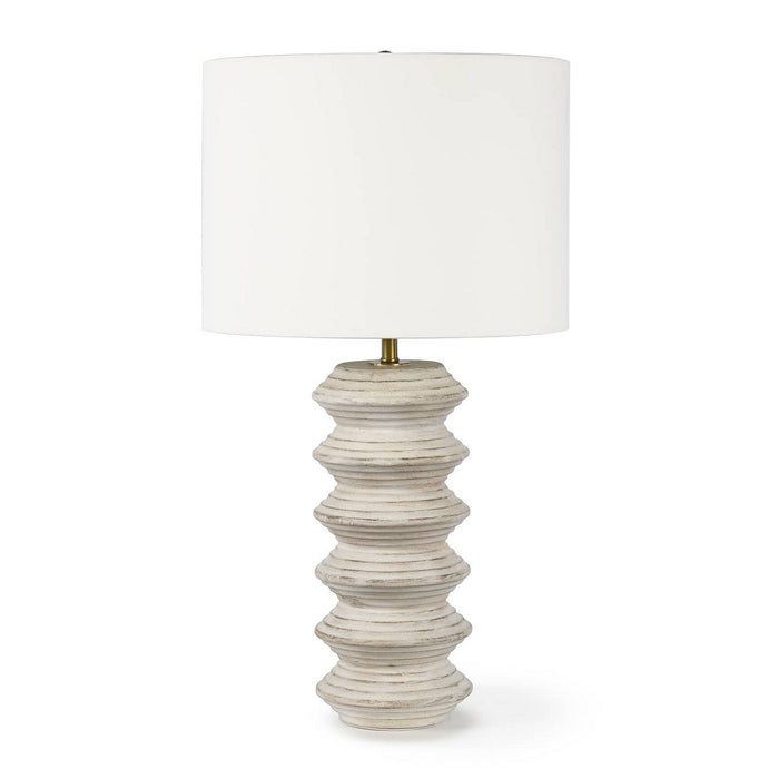 Regina Andrew 13-1522 One Light Table Lamp, White