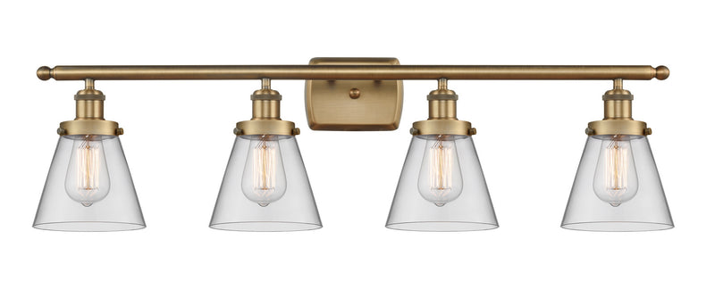 Innovations 916-4W-BB-G62-LED LED Bath Vanity, Brushed Brass