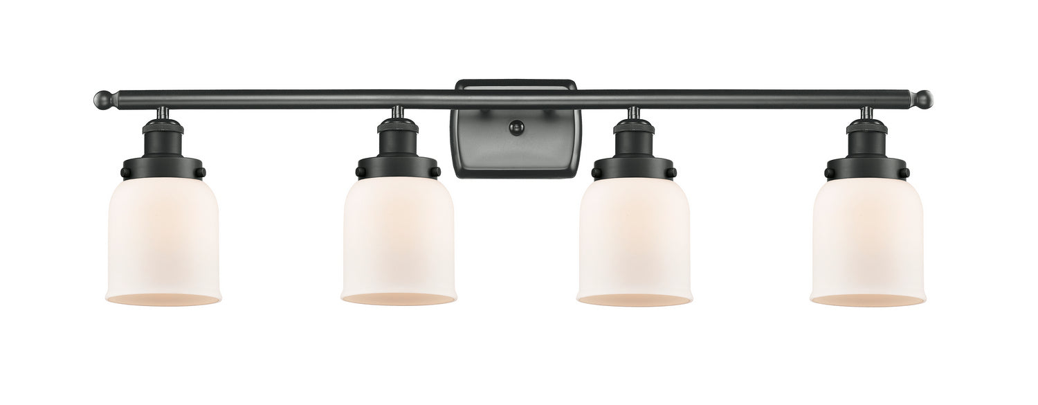 Innovations 916-4W-BK-G51-LED LED Bath Vanity, Matte Black
