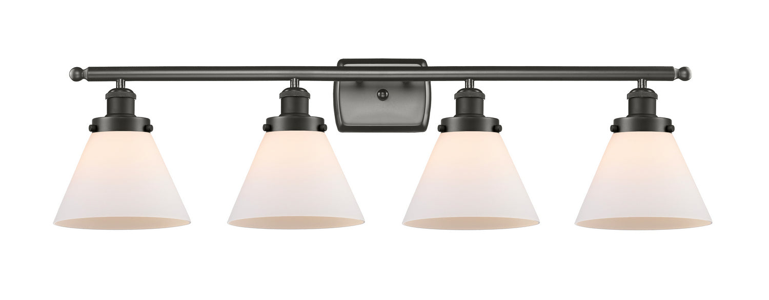 Innovations 916-4W-OB-G41 Four Light Bath Vanity, Oil Rubbed Bronze