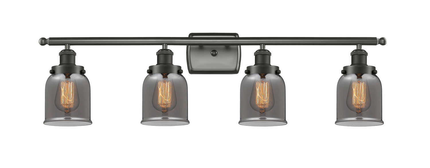 Innovations 916-4W-OB-G53 Four Light Bath Vanity, Oil Rubbed Bronze