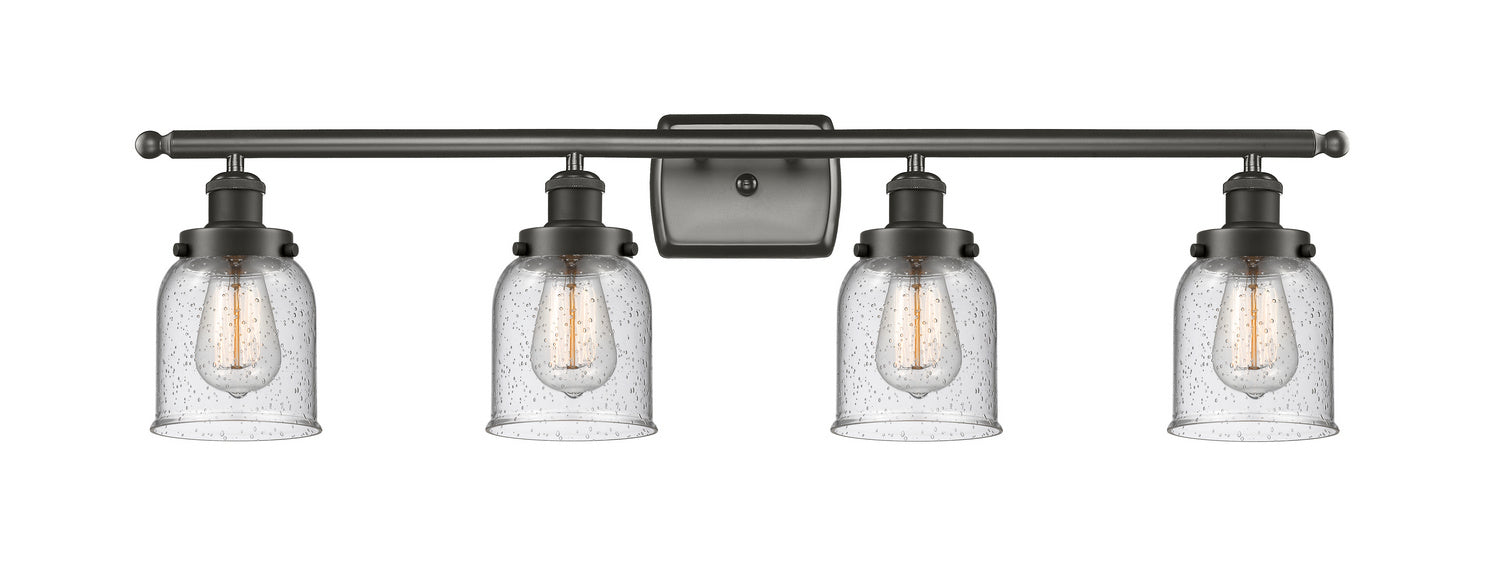 Innovations 916-4W-OB-G54 Four Light Bath Vanity, Oil Rubbed Bronze