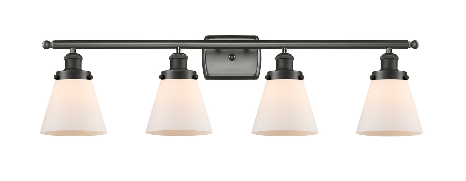 Innovations 916-4W-OB-G61 Four Light Bath Vanity, Oil Rubbed Bronze