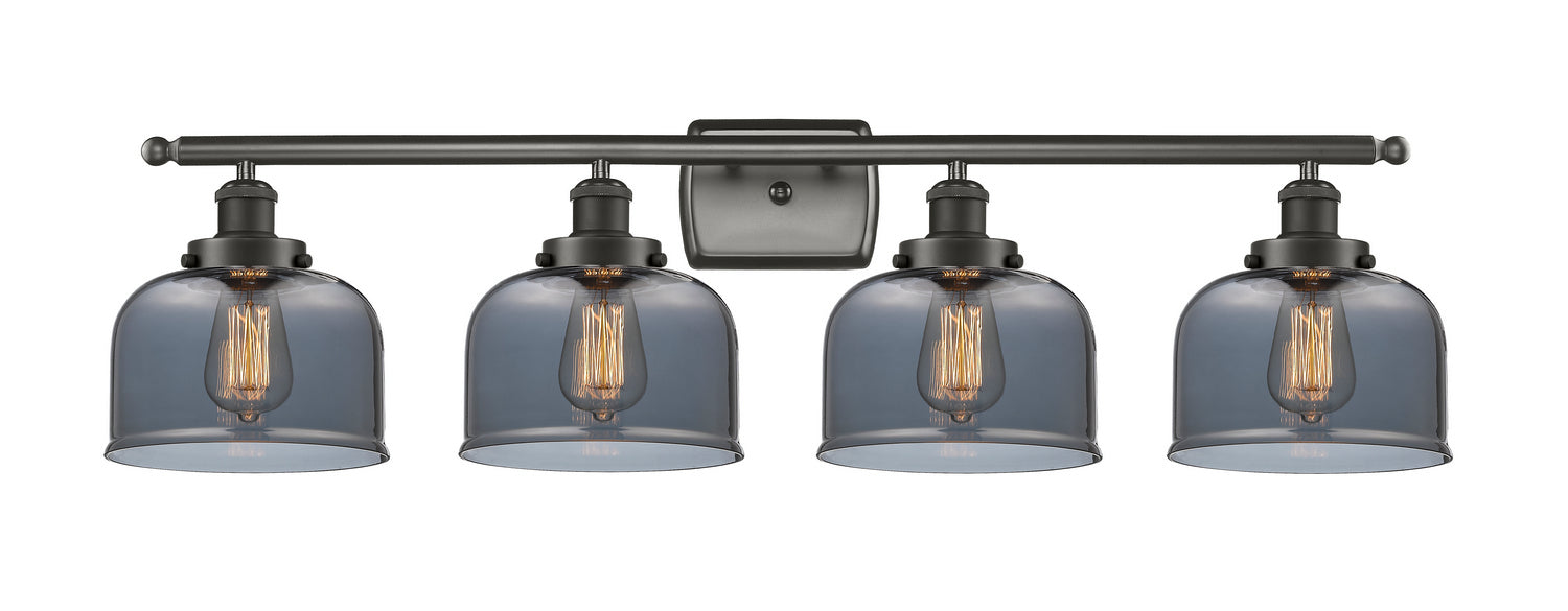 Innovations 916-4W-OB-G73 Four Light Bath Vanity, Oil Rubbed Bronze