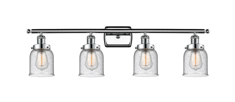 Innovations 916-4W-PC-G54 Four Light Bath Vanity, Polished Chrome
