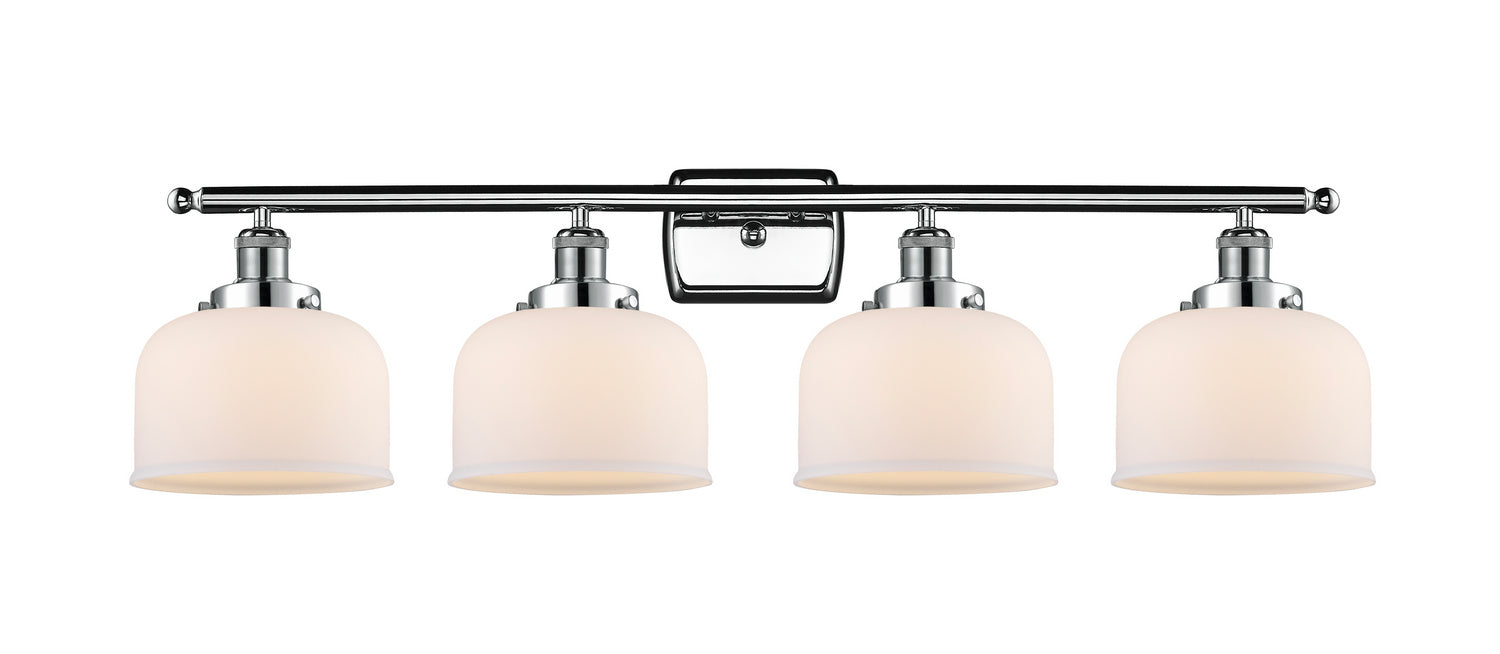 Innovations 916-4W-PC-G71 Four Light Bath Vanity, Polished Chrome