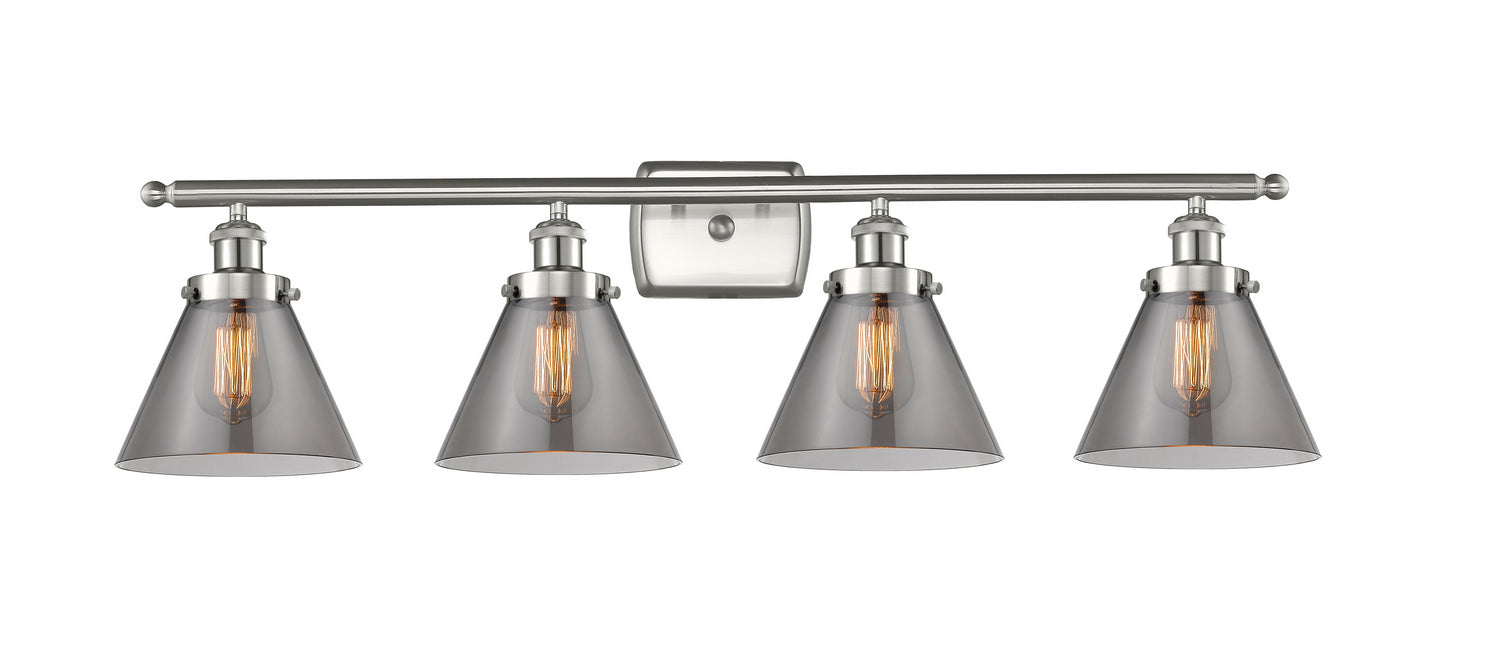 Innovations 916-4W-SN-G43-LED LED Bath Vanity, Brushed Satin Nickel