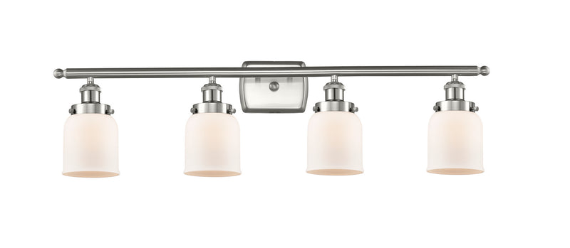 Innovations 916-4W-SN-G51 Four Light Bath Vanity, Brushed Satin Nickel
