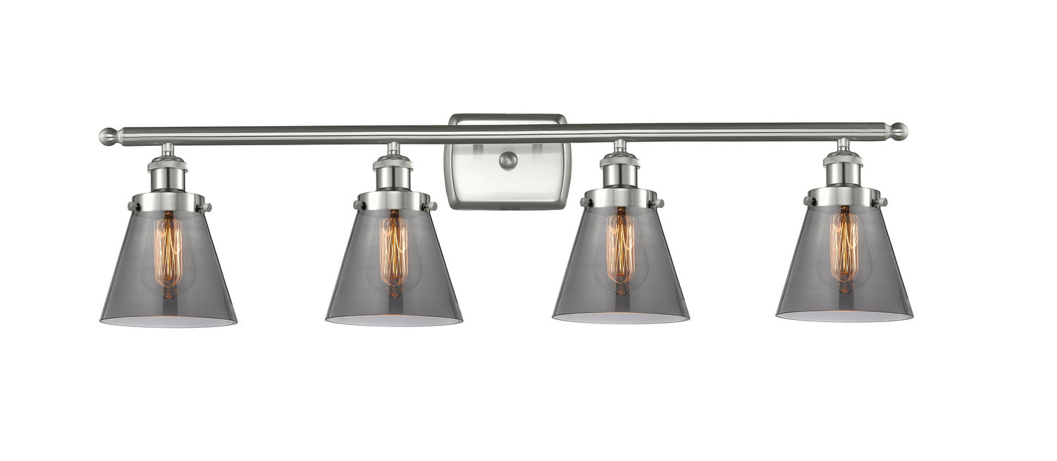 Innovations 916-4W-SN-G63-LED LED Bath Vanity, Brushed Satin Nickel