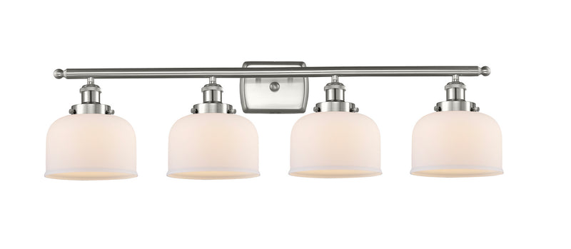 Innovations 916-4W-SN-G71 Four Light Bath Vanity, Brushed Satin Nickel