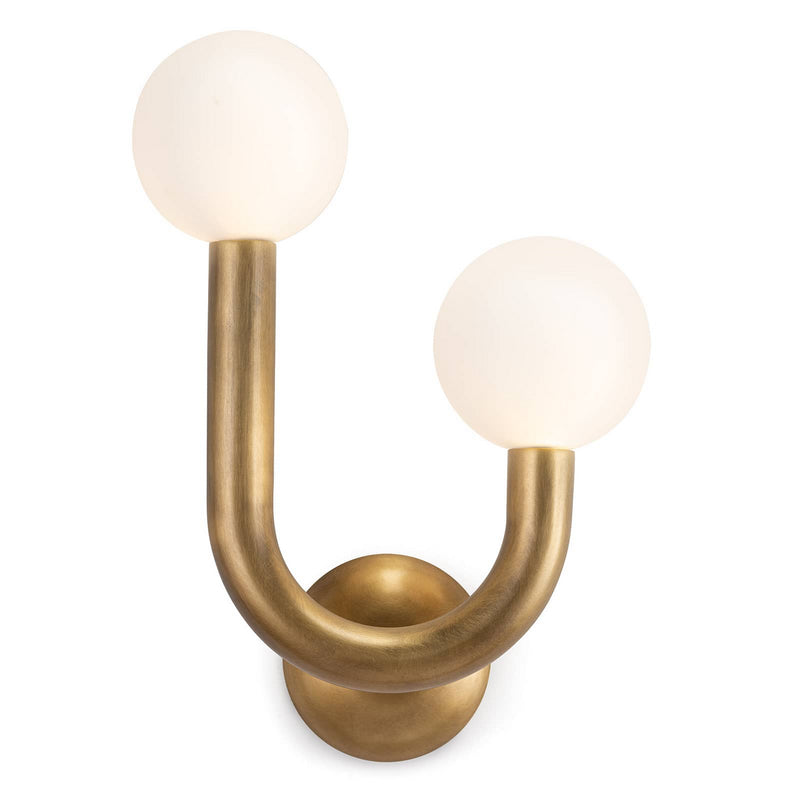 Regina Andrew 15-1144R-NB LED Wall Sconce, Natural Brass