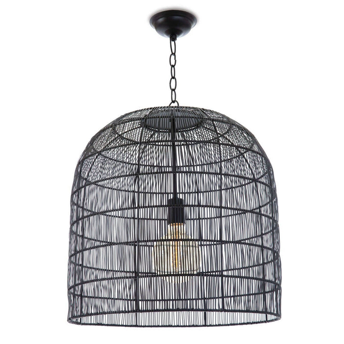 Regina Andrew 16-1294BLK One Light Pendant, Black