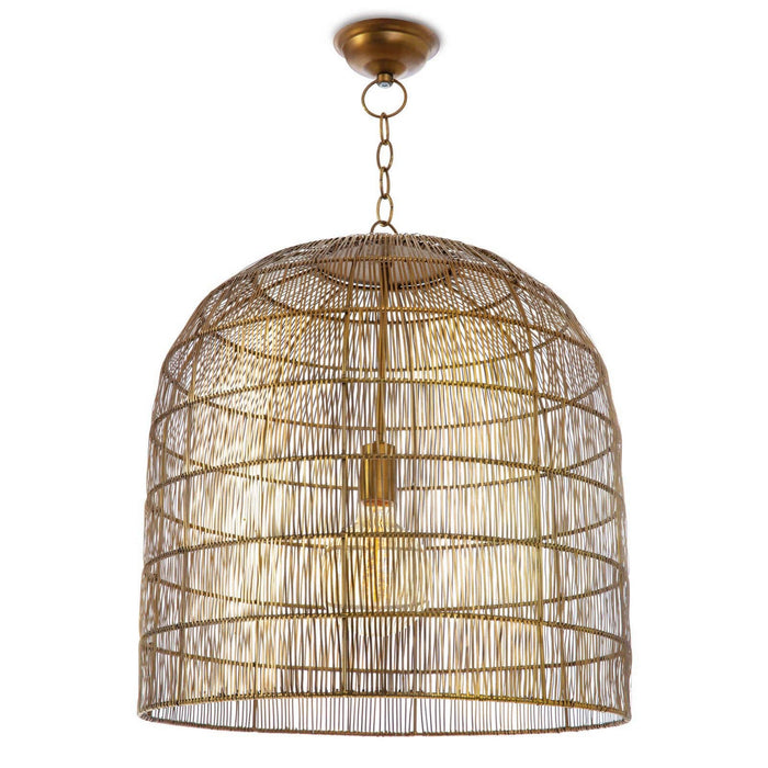 Regina Andrew 16-1294BRS One Light Pendant, Brass