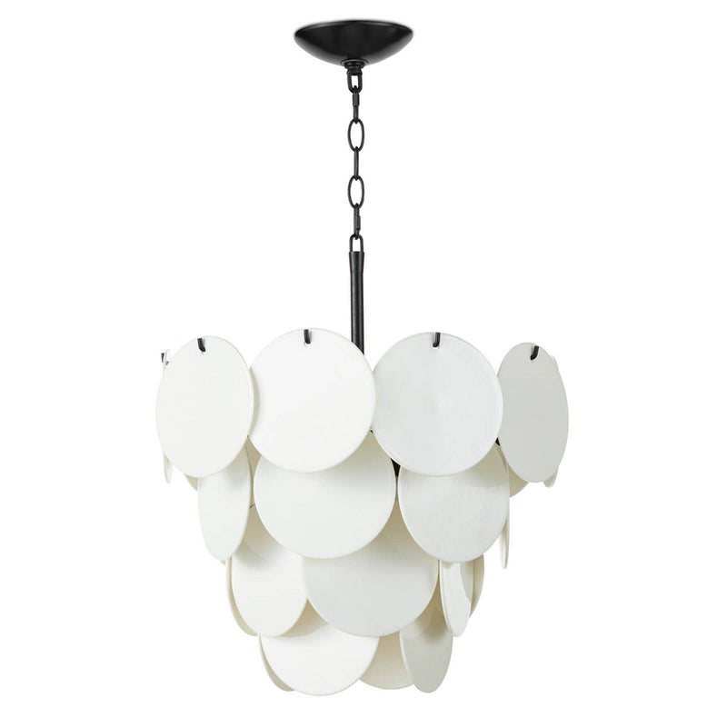 Regina Andrew 16-1304BI Four Light Chandelier, White