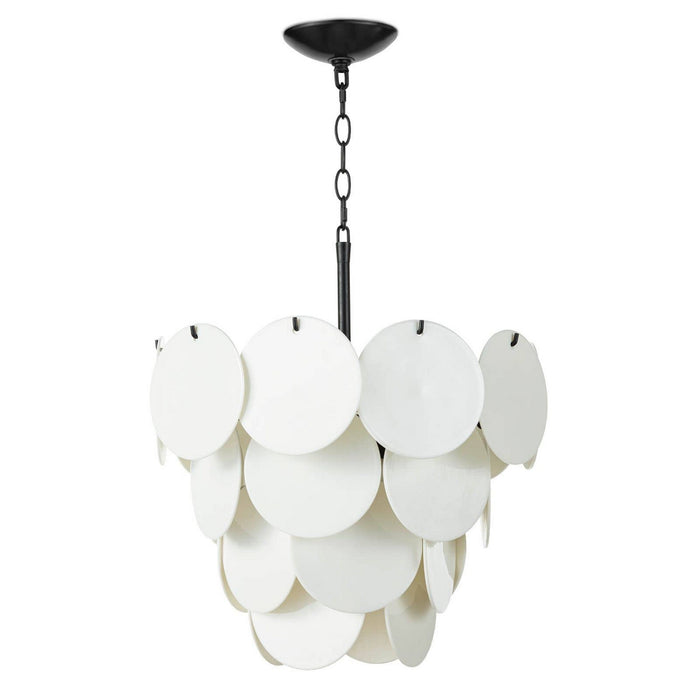 Regina Andrew 16-1304BI Four Light Chandelier, White