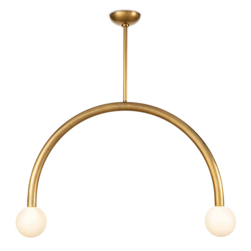 Regina Andrew 16-1317NB LED Pendant, Natural Brass