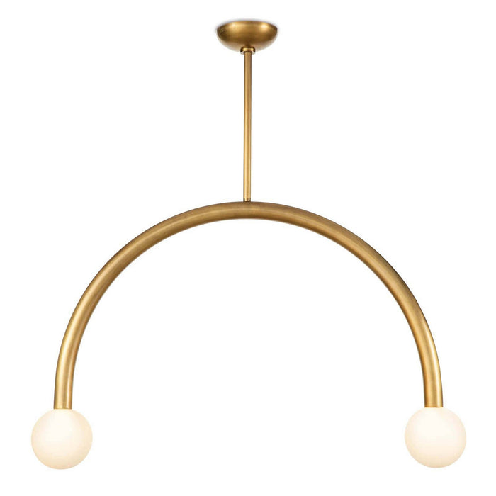 Regina Andrew 16-1317NB LED Pendant, Natural Brass