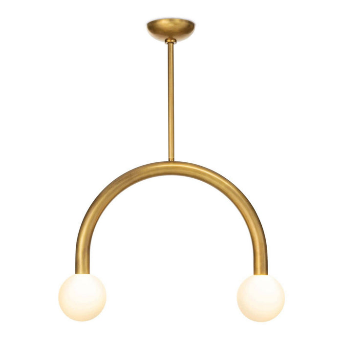 Regina Andrew 16-1318NB LED Pendant, Natural Brass