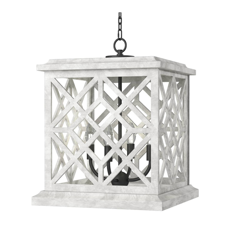 Regina Andrew 16-1364WT Four Light Lantern, White